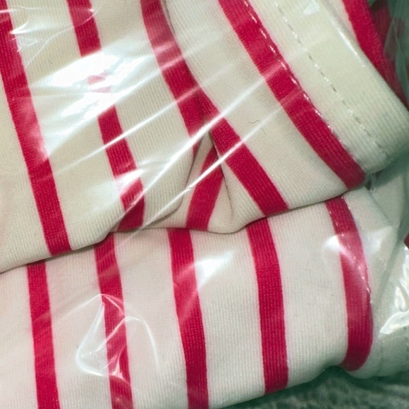 Janie and Jack Pink and White Bikini Set Size 18-24 M - Picture 8 of 13